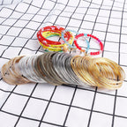 Diy handmade jewelry accessories bracelet ring collar ring steel wire memory steel wire bracelet necklace