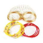 Diy handmade jewelry accessories bracelet ring collar ring steel wire memory steel wire bracelet necklace